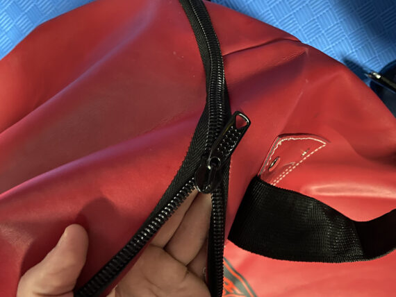 красный тяжелый напольный мешок, муай тай,бокс,spirrit of a warrior,fairtex hb7 pole bag,muay thai 4