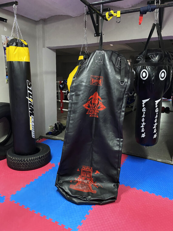 черный тяжелый напольный мешок, муай тай,бокс,spirrit of a warrior,fairtex hb7 pole bag,muay thai (3)